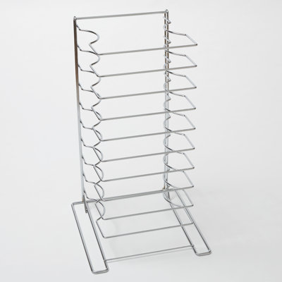 American Metalcraft Stainless Steel 15.6'' Pizza Rack