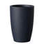 Jardinière en béton résistante aux intempéries H 18 po x l 13,5 po, pot d'intérieur et d'extérieur avec drainage, gris anthracite-594835286