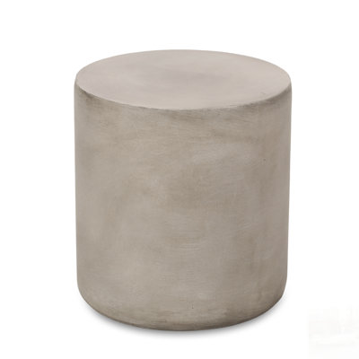 Lightweight MGO Concrete Outdoor Side Table, Perfect For Patio And Backyard Use