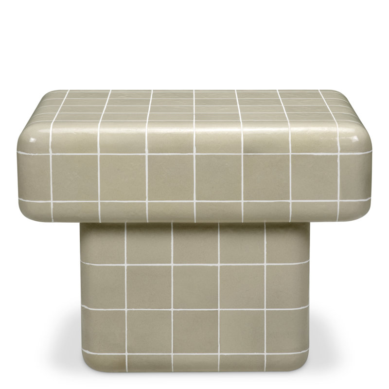 Outdoor Side Table Mateo Light Gray