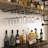 Castellanos Hanging Wine Glass Rack in Black