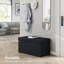 Rikkia 76cm Wide Velvet Tufted Rectangle Solid Colour Standard Ottoman with Storage-1848530351