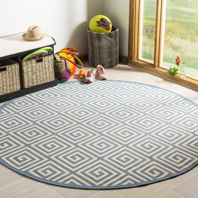 Gowanus 100 Performance Geometric Indoor/Outdoor Area Rug