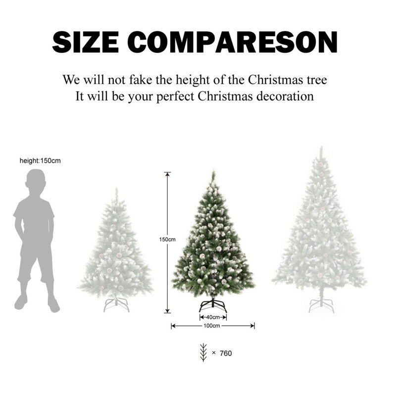 150cm H Artificial Christmas Tree