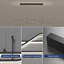 Lorisa 3-Light Kitchen Island Linear LED Pendant With Remote-1547894996