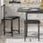 18 Inch Bar Stools, Bar Stools Set Of 6, Upholstered Short Stools Chairs, Backless Kitchen Bar Chairs, PU Leather Stools For Kitchen, Dining Room, Cafe, Bar Counter