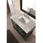 Ensemble de meuble-lavabo de salle de bain simple avec miroir 36 po Kanode-1449952827