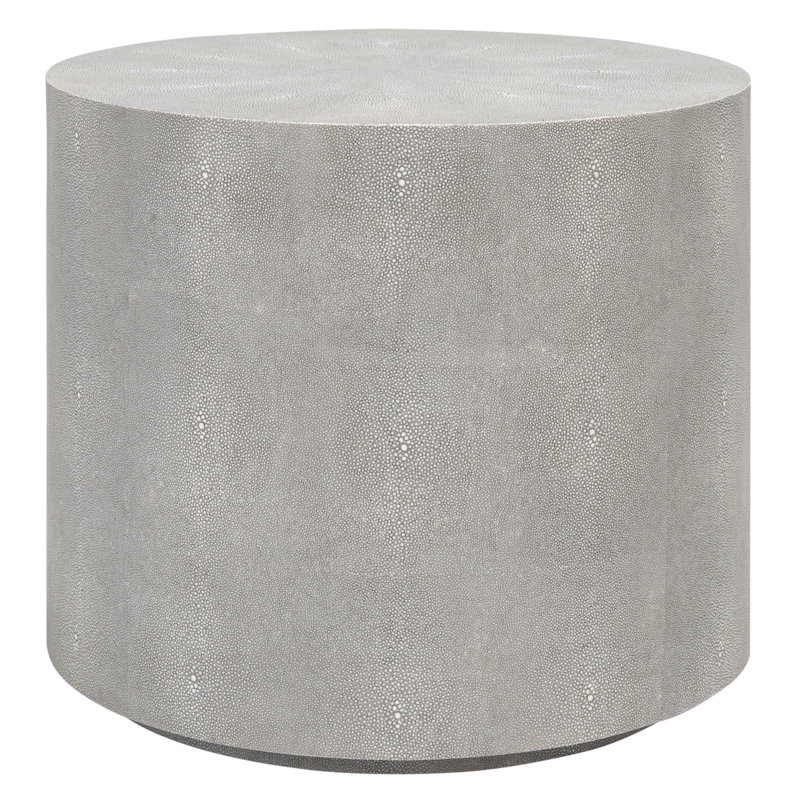 Table de bout à tambour Medici, Gris