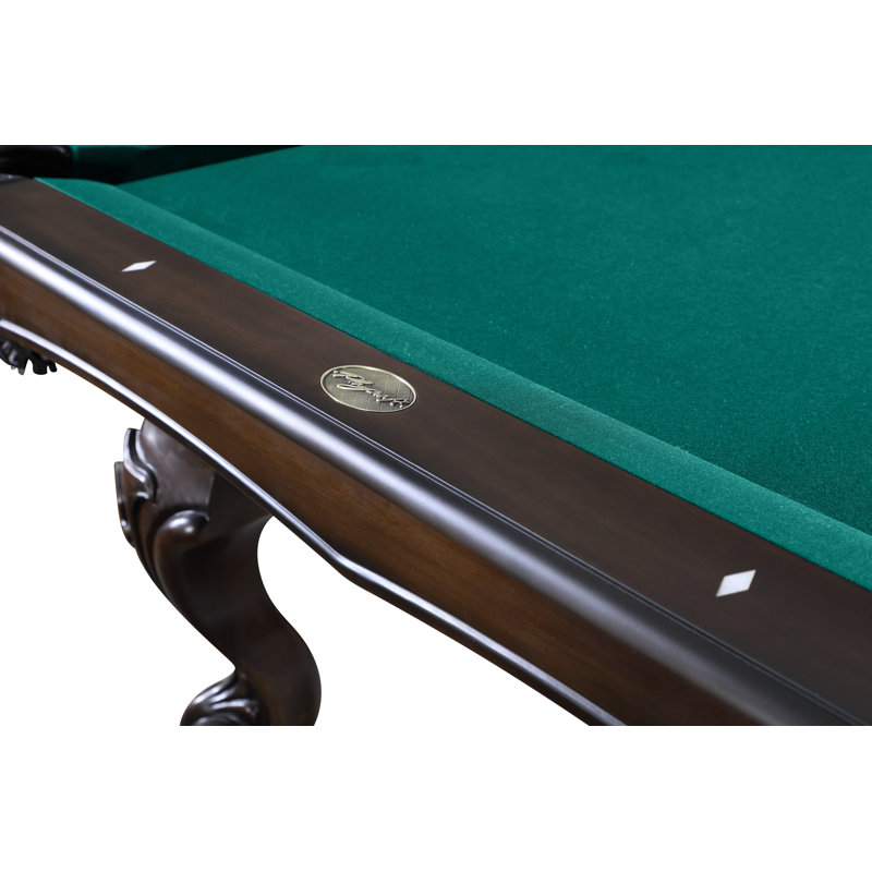 Wheaton Slate Pool Table with Professional Installation Included, No, Basic Green