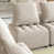 Tissu beige est en rupture de stock
