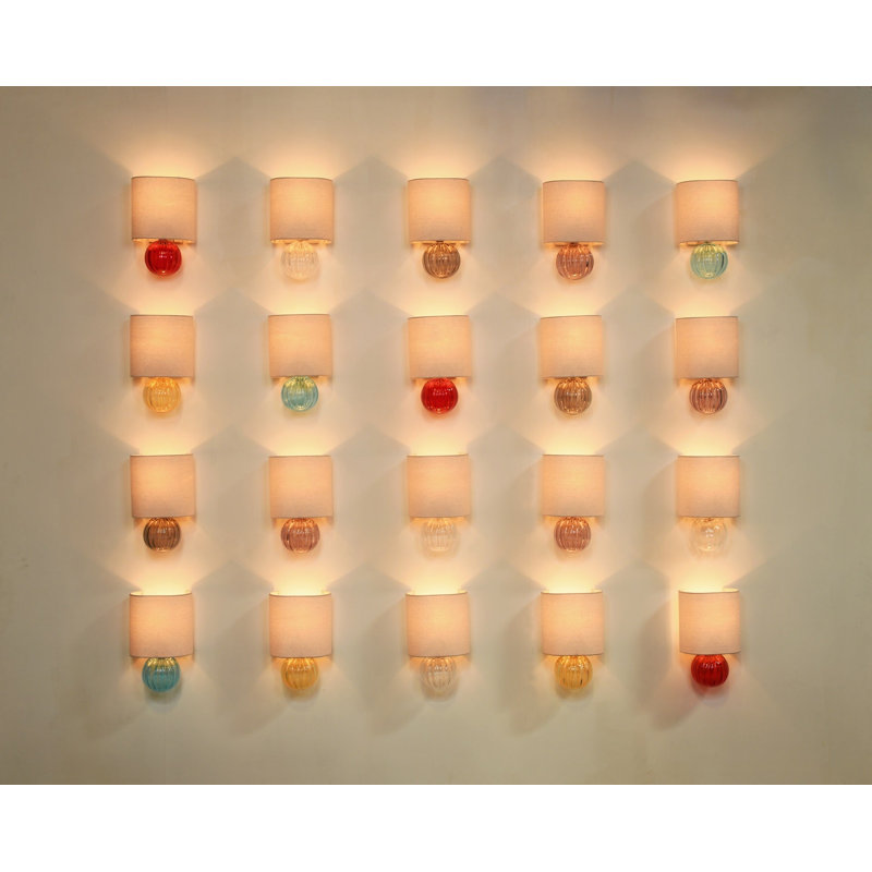 Bibi 1 - Light Flush Mounted Sconce, Cognac