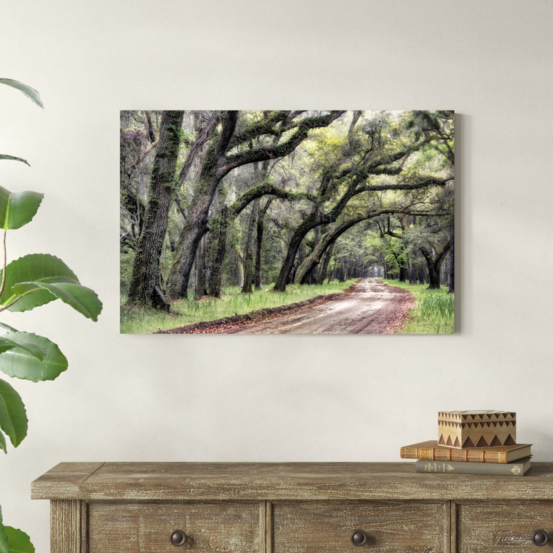 Chemin de terre II, H 24 po x l 36 po x P 1,25 po
