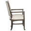 Catherine Arm Chair with Wheels-1350555171-1350555178