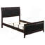 Cappuccino And Black Twin Panel Bed-1741351545
