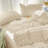 Checked Pattern Reversible Bedding Duvet Cover Solid Colour-102506382-102506381