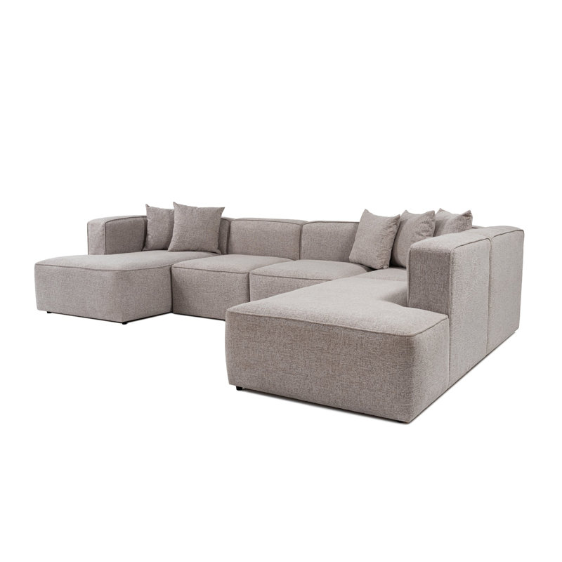 Canapé d’angle, H 27,2 po x l 110,2 po x P 35,4 po