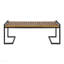 Banc industriel en bois et métal-188843152
