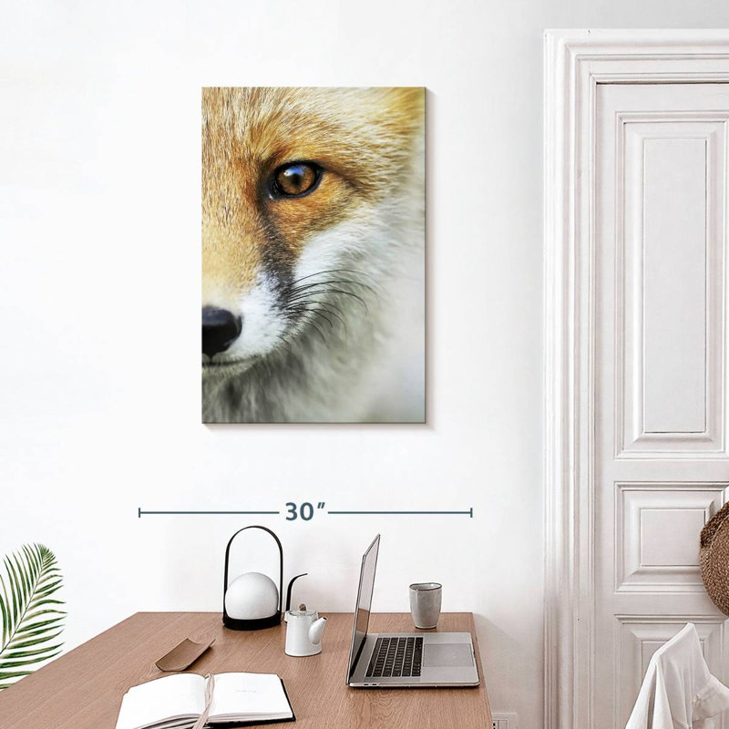 Gaze Of A Fox, 30" H x 20" W