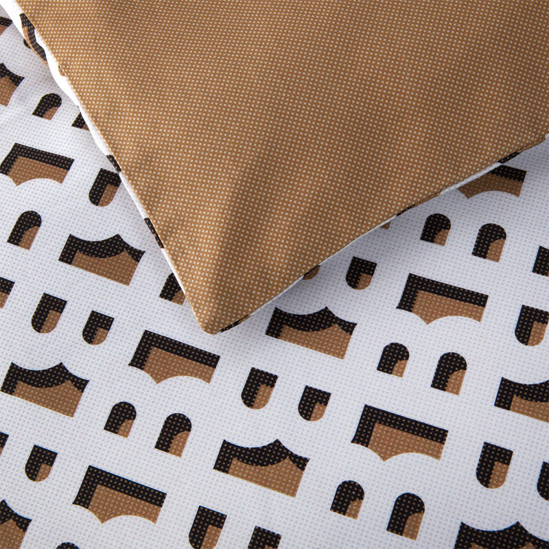 B Monogram Duvet Cover, King Duvet Cover