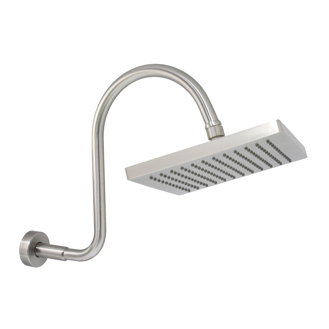 Rain Shower Head with Gooseneck Arm Modona 