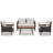 GO 4-Piece Garden Furniture