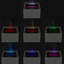 200ml Tabletop Fireplace-Style Aromatherapy Humidifier & Essential Oil Diffuser with RGB Lighting