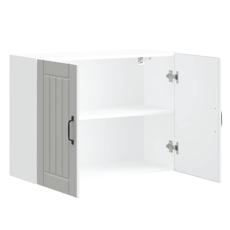 Standard Wall Cabinet, 60cm H x 80cm W x 31cm D, white