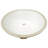 19.5 in. x 16 in. White Porcelain Oval Undermount Bathroom Vanity Sink
