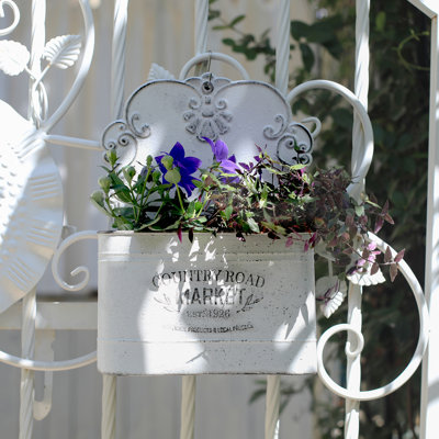Theon Handmade Metal Wall Planter