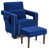 Molleton berbère bleu saphir profond est en rupture de stock sélectionné