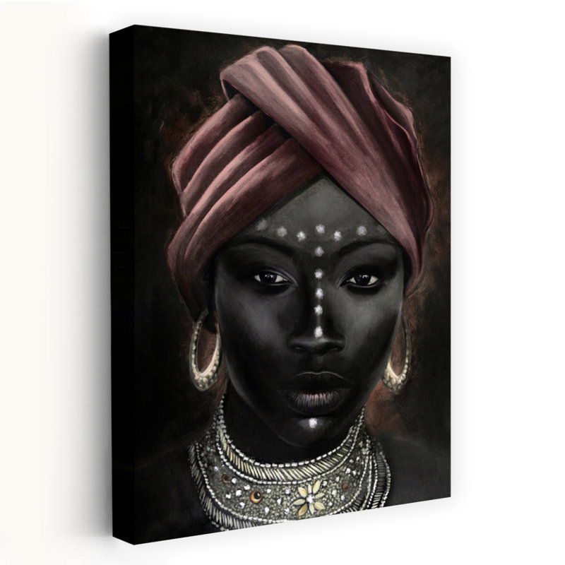 Étoile d'Afrique, art abstrait rose, H 36 po x l 24 po
