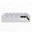 Lit double tapissier sur pied-133411584