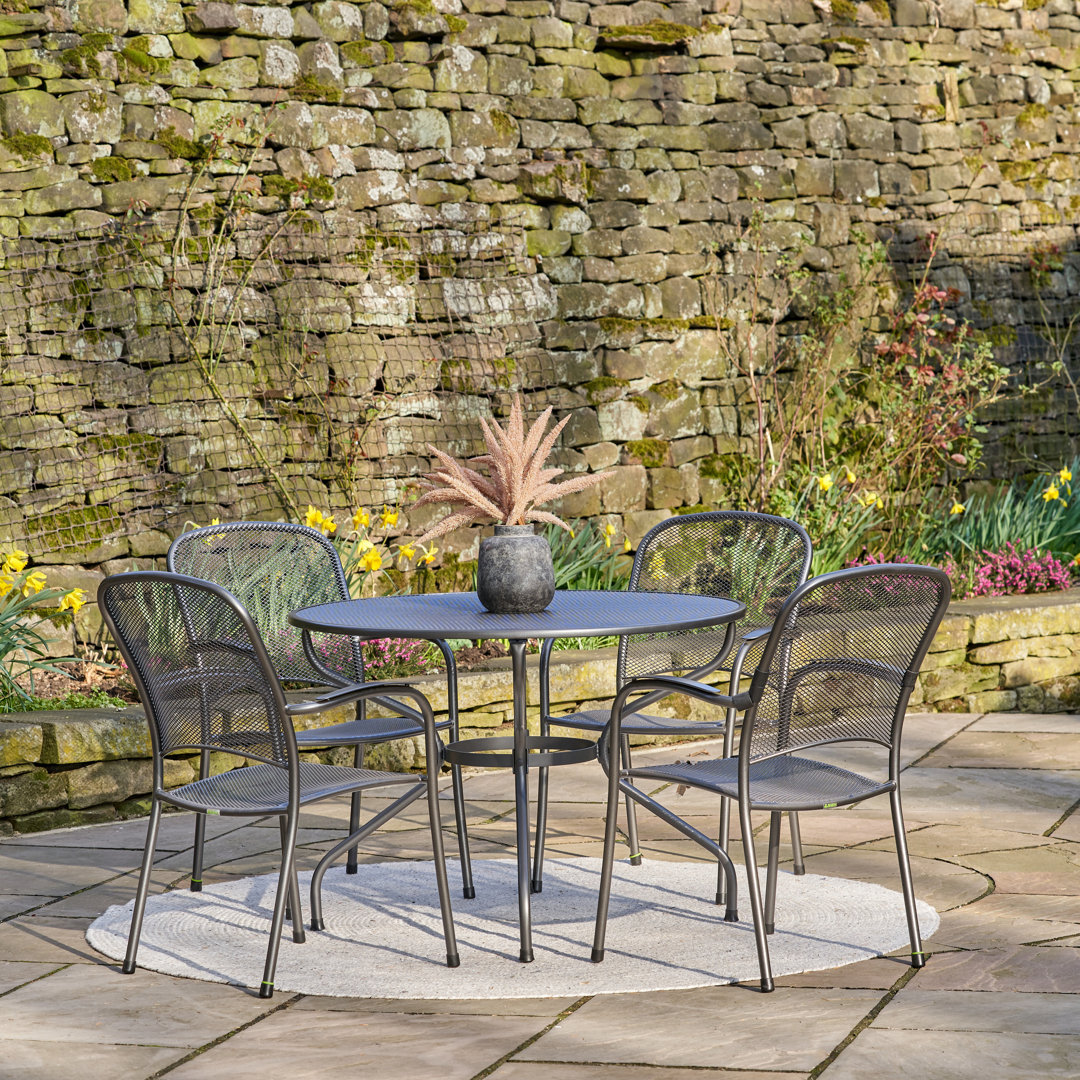 4 - Person Patio Dining Set with Round Table