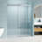 Frameless Shower Door Soft-closing Single Sliding