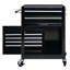 Coffre à outils à grande capacité avec roulettes et tiroirs, armoire de rangement pour outils à 6 tiroirs