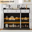 Buffet 42,5 po, armoires de rangement style buffet moderne
