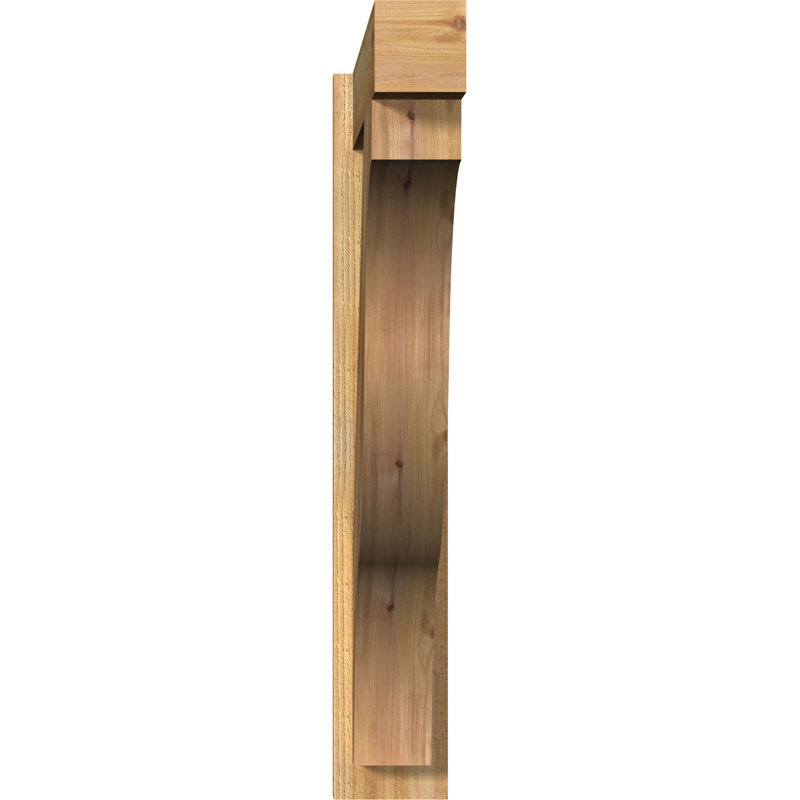 Jeu de blocs Funston, P 38 po x H 38 po, Cèdre rouge de l'Ouest de 6 po (sciage brut)