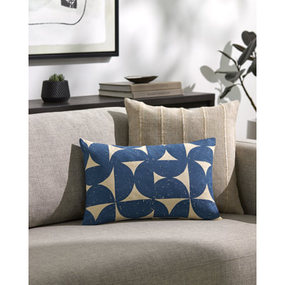 Housse de coussin Frenk et insert en duvet lombaire