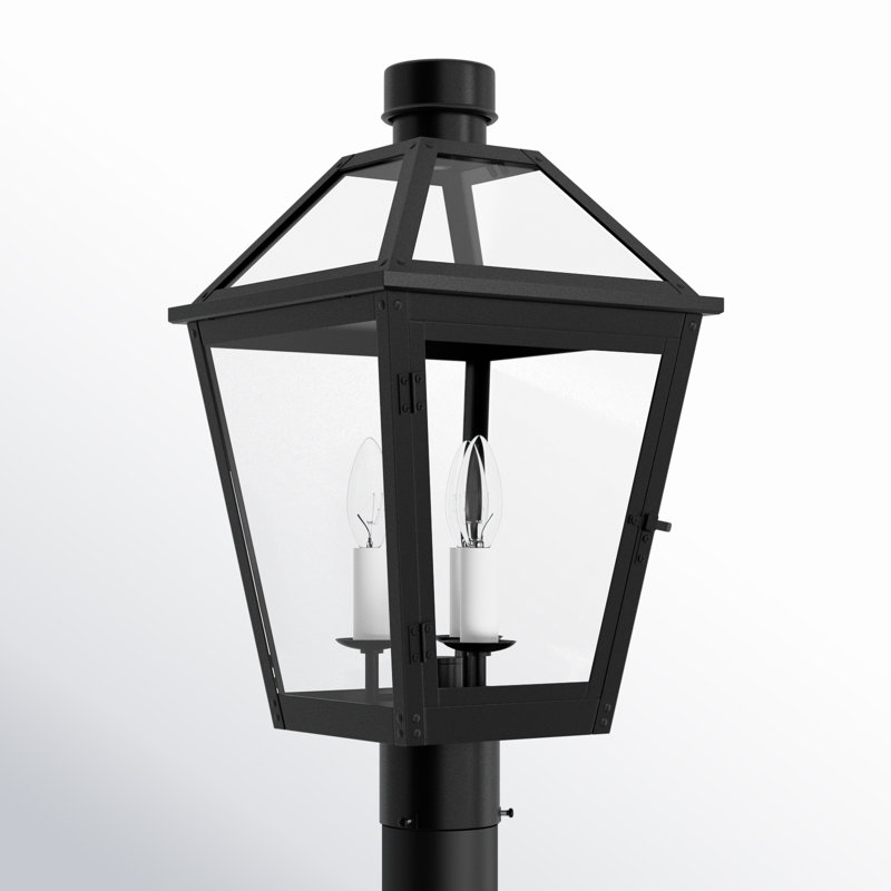Transparent Lantern Head, Textured Black