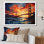 «Orange Bridge Golden Gateway I», impression d'art mural