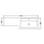 Fusion Freestanding Single Vanity with Integrated Basin-193986755-245763909