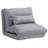 Folding Convertible Flip Chair with Adjustable Backrest, Floor Lazy Sofa