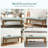 Isaura Polyester Upholstered Bench-2090126883