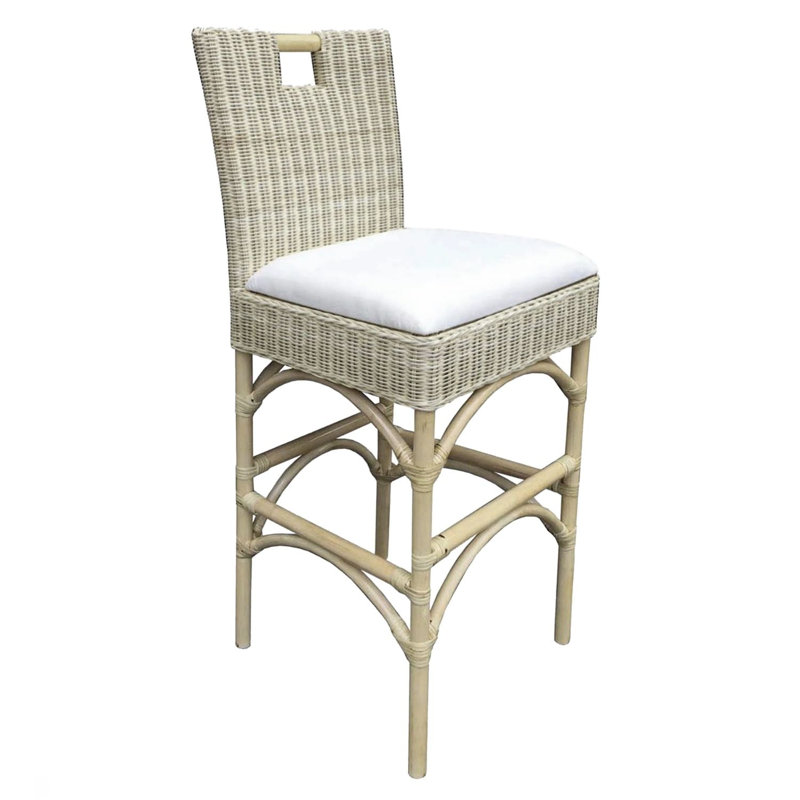 Azyrah Upholstered Counter Stool, Bar Stool (30" Seat Height)