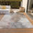 Machine Washable Indoor/Outdoor Cinead ACN1675 Mocha Rug-104392544