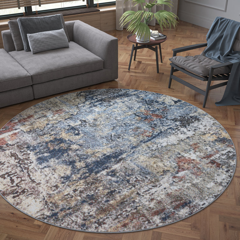 Sascha Indoor Rug, Round 7'10"