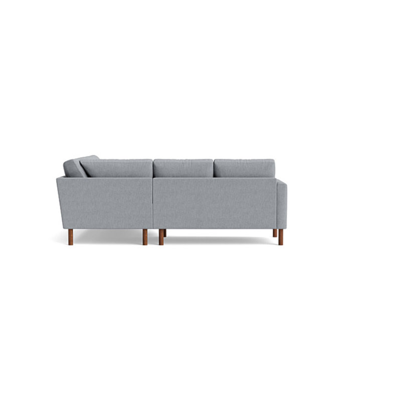 Laguna Sectional, Performance Weave - Zinc, Right Hand Facing