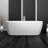 Lunar 71 " L x 31.5 " W Freestanding and Mounting / Installation Required Soaking Solid Surface Bathtub-22940821