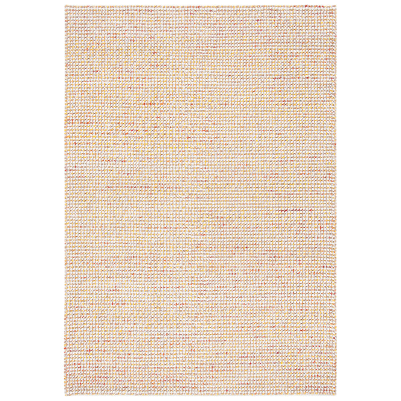 Ardonia Hand Woven Wool Rug, Rectangle 6' x 9'