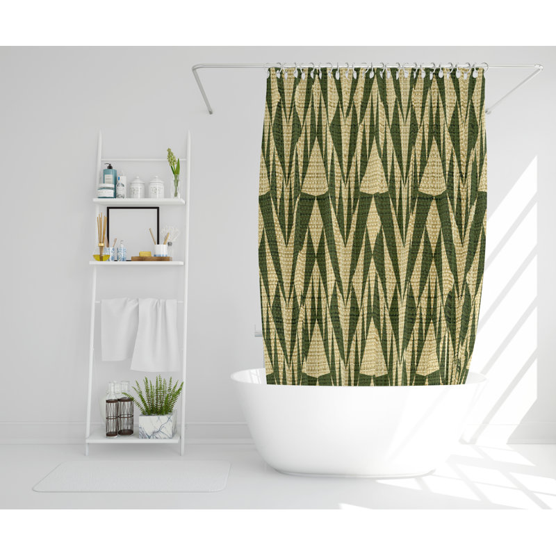 Wilczek Polyester Shower Curtain Set, 177cm H x 177cm W
